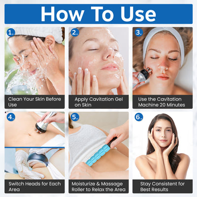 Ultrasonic Cavitation Machine + FREE GIFTS