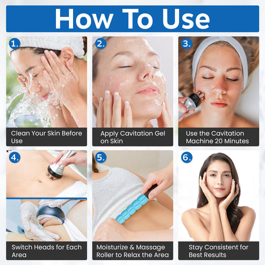 Ultrasonic Cavitation Machine + FREE GIFTS